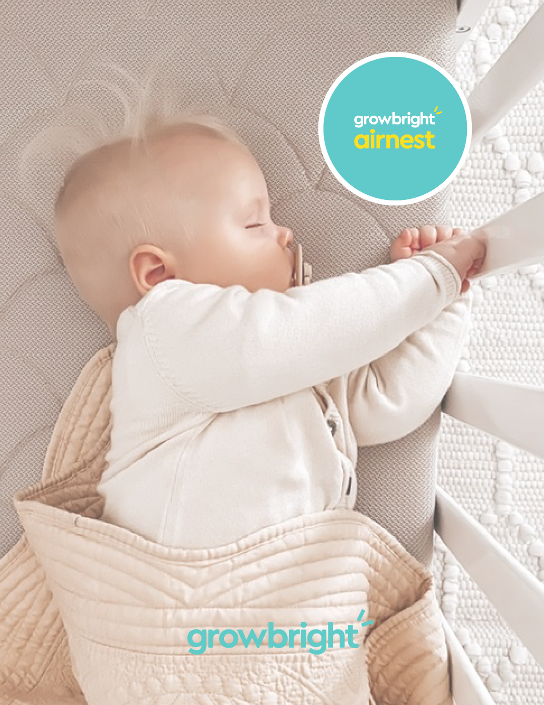 airnest Mattress, Swaddle & Sheet Set