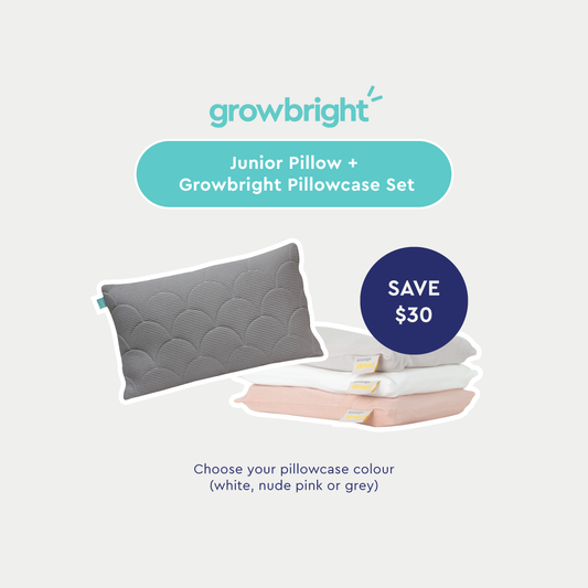Junior Pillow & Pillowcase Set Bundle