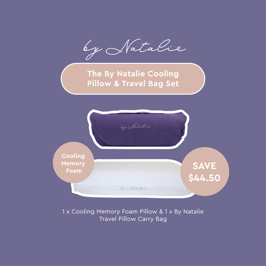 Cooling Pillow & Travel Bag Bundle