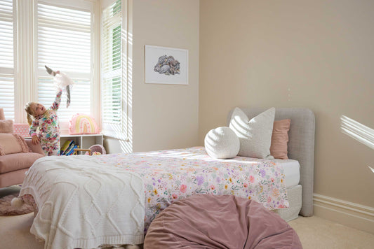 How to choose the right bedding accessories for your little one's sleep space