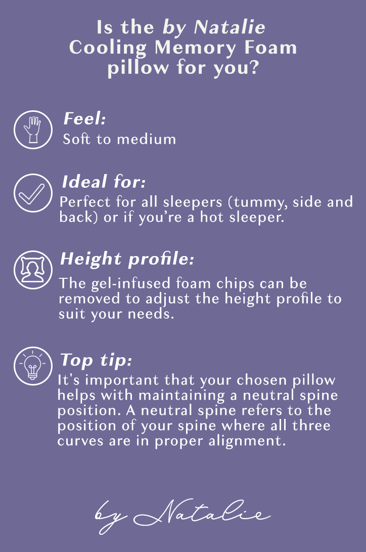 Luxury Sleep Trio: Cooling Memory Foam Pillow, Silk Pillowslip + Microfiber Topper - Save $114!