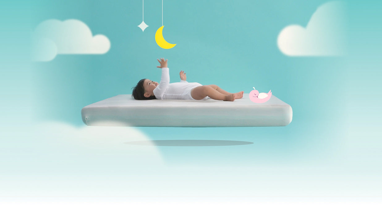 Load video: Growbright airnest Cot Mattress