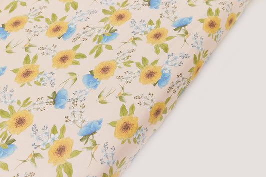 airnest Fitted Cot Sheet Twin Pack - Vintage Floral